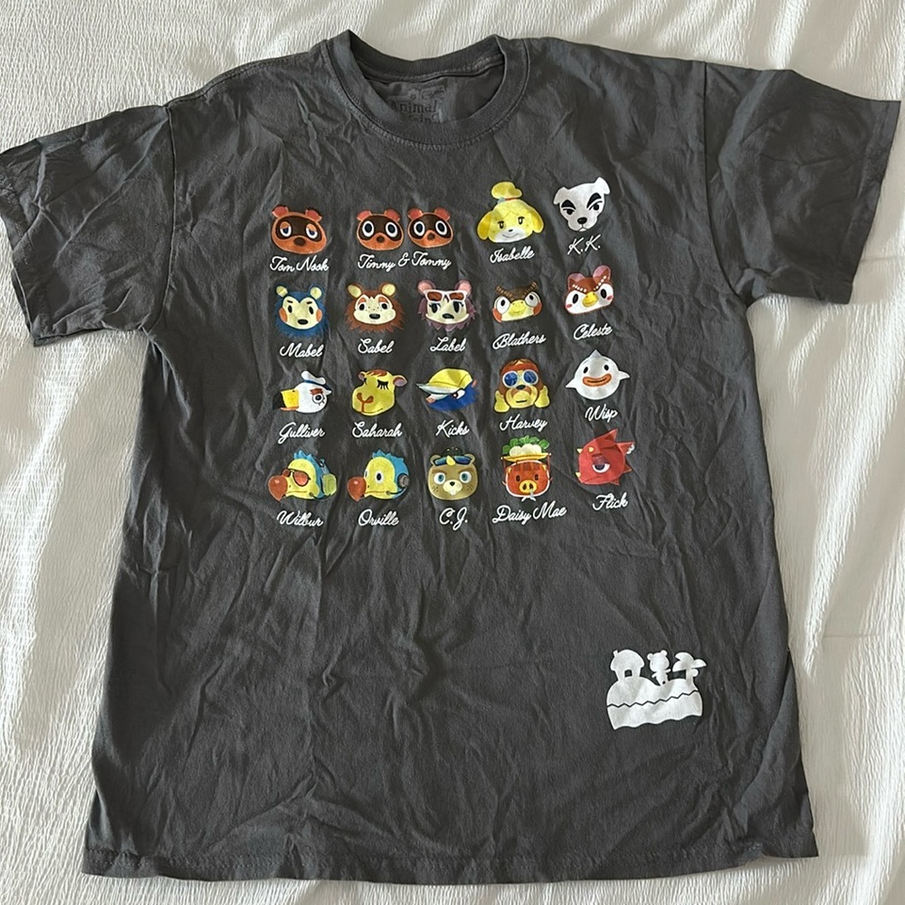 Animal Crossing Graphic Tee- 100% Cotton